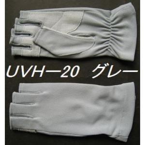 UV指切ドライブ用ショート手袋20cm