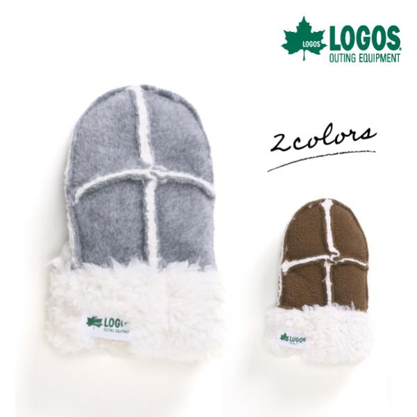 LOGOSベビーフリースミトン ベビー LOGOS ミトン ムートン風 フリース ボア 男の子 女の...