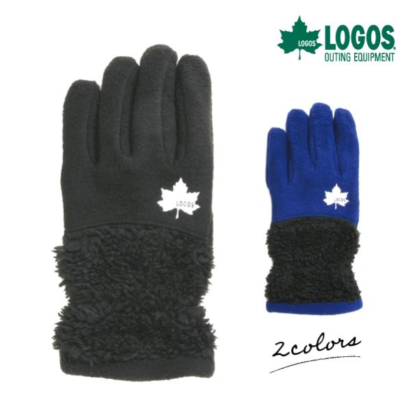 LOGOSキッズフリースボア切替グローブ キッズ LOGOS グローブ 手袋 フリース ボア スベリ...