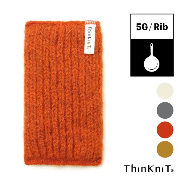 ThinKniT DISH WASH 5G Rib 全4色 スポンジ 食器洗い ウール 羊毛 ニット...