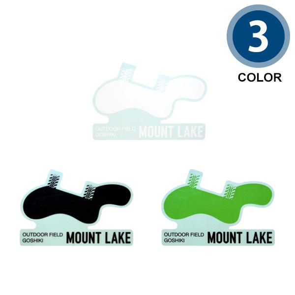 マウントレイクステッカーラージ MOUNT LAKE／アウトドア