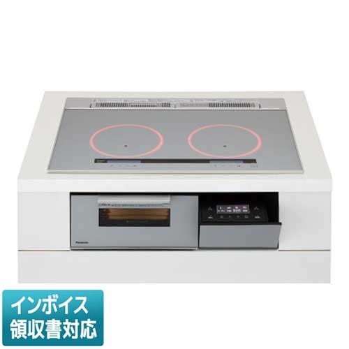 直送[法人限定] KZ-A1W7S パナソニック IHクッキングヒーター ビルトイン シルバー/シル...