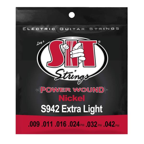 SIT STRINGS PowerWound EXTRA LIGHT S942 .009-.042 ...