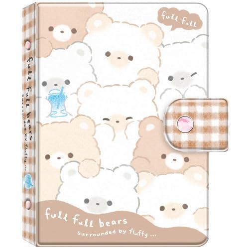 クーリア フルフルベアーズ バインダー シールノート A4 6穴 10枚 東京南倉庫