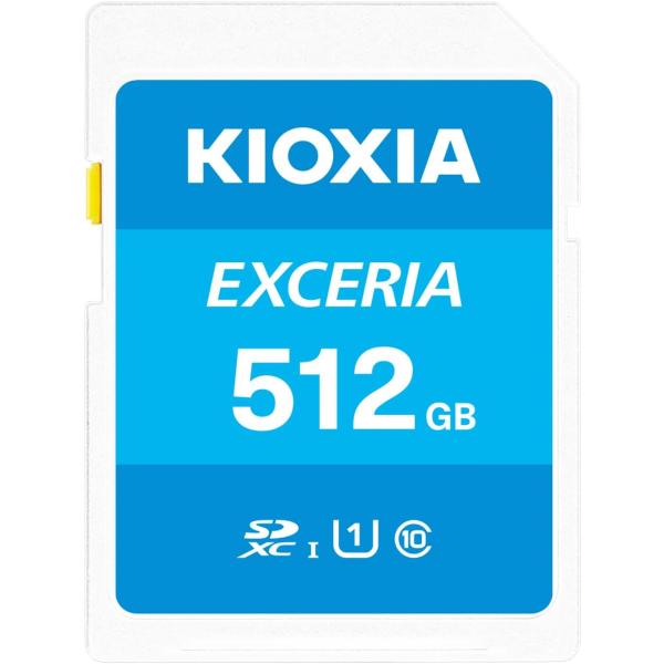 KIOXIA(キオクシア) 日本製 SDカード 512GB SDXC UHS-I Class10 西...