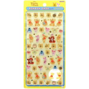 くまのプーさん ボンボンドロップシール ミニ S8814988 サンスター文具 ディズニー 正規品 ...