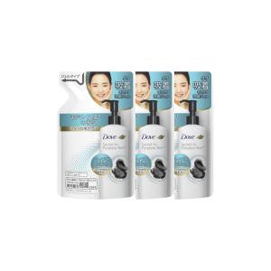 3個セット Dove(ダヴ)フェイスケア 吸着毛穴ケア 洗顔ジェル 毛穴汚れ 黒ずみ 詰め替え用 140ml 兵庫東倉庫｜tech-in