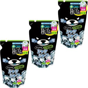 【3個セット】 ときわ商会 ひんやりシャツシャワーストロング ミントの香り つめかえ 400mL 長崎倉庫｜tech-in