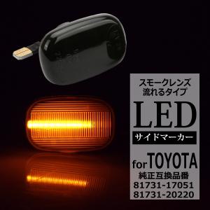 トヨタ（TOYOTA） LED サイドマーカー ウインカー スープラ 80系