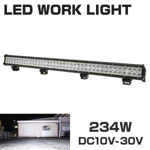 LED ライトバー ワークライト 作業灯 12V 24V 144W コンボビーム 防水