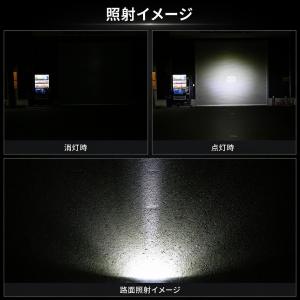 LEDライトバー 18W 154mm 小型 ワ...の詳細画像2