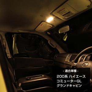 ハイエース 200系 LED ルームランプ グ...の詳細画像1