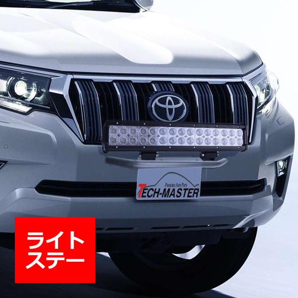 ライトステー ナンバープレート パイプバンパー付き パウダーコーティング VZ034