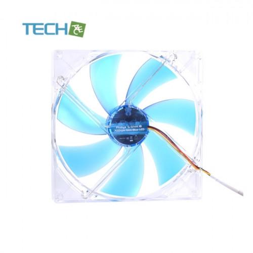 Phobya G-Silent 12 1500rpm Blue LED12 120mm 25mm厚 ...
