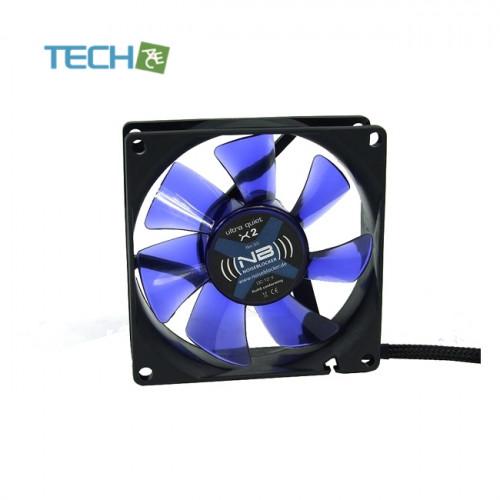 Noiseblocker NB-BlackSilent Fan X2 Rev. 3.0 80mm 2...