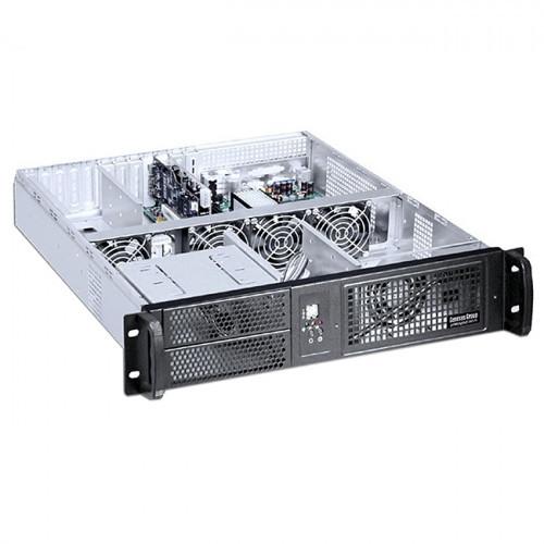 CP-2055N 2U 19インチ Micro-ATX Mini-ATX ATX PCケース サーバ...