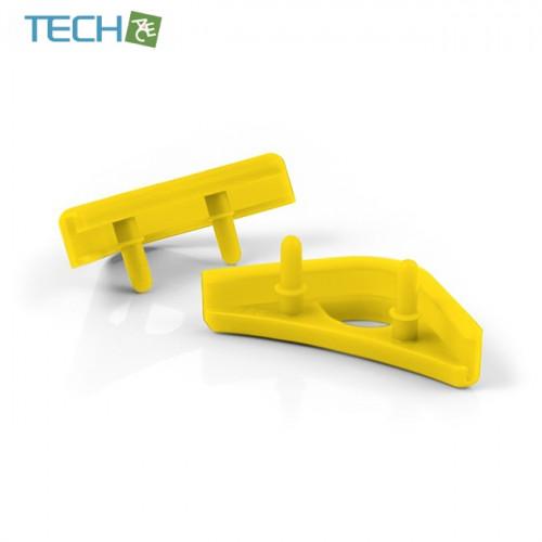 Noctua NA-SAVP1 chromax.yellow ファン用 防振パッド 防振ゴム 16個...