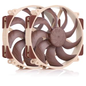 Noctua NF-A14x25r G2 PWM Sx2-PP 140mm 25mm厚 ファン 冷却ファン ケースファン ラウンドフレーム CPUクーラー プッシュプル 2個セット【6年保証】　｜techace