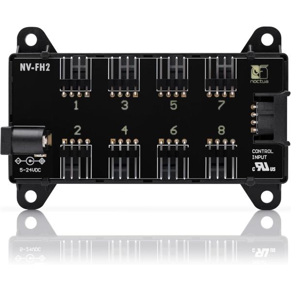Noctua NV-FH2 8 channel fan hub for 5V, 12V, and 2...