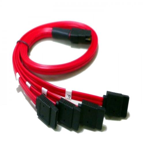 訳あり！Mini SAS ケーブル 36ピン SFF-8087 to 4 SATA 7ピン ミニSA...