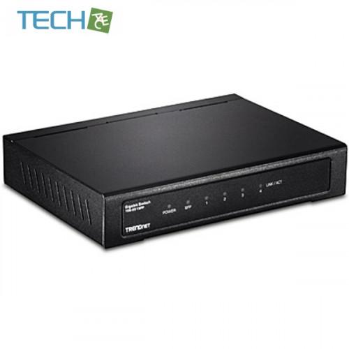 TRENDnet TEG-S51SFP - 4ポート Gigabit SFPスロット搭載　スイッチ