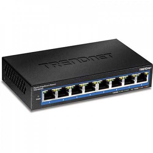 Trendnet TEG-S80ES - 8ポート ギガビット エッジスマート スイッチ