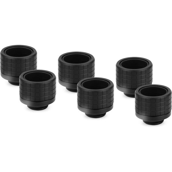 Thermal Grizzly DeltaMate Fitting HT16 Black 6個パック...