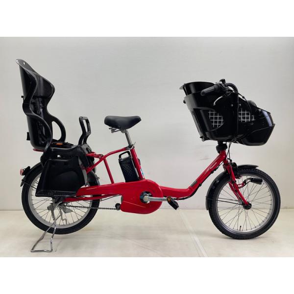 【電動アシスト自転車 中古】パナソニック ギュット 色：レッド 20インチ 12.0Ah バッテリー...