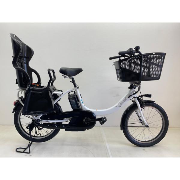 【電動アシスト自転車 中古】ヤマハ パスキス 色：ホワイト 20インチ 15.4Ah バッテリー 充...