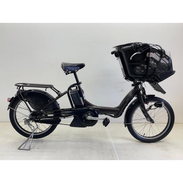 【電動アシスト自転車 中古】ブリヂストン アンジェリーノ 色：ブラウン 20インチ 12.8Ah バ...