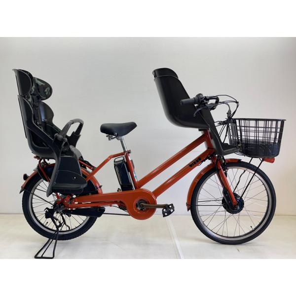 【電動アシスト自転車 中古】ブリヂストン ビッケ 色：オレンジ 24インチ 9.6Ah バッテリー ...
