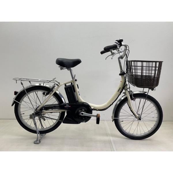 【電動アシスト自転車 中古】ヤマハ パスシオン 色：ホワイト 20インチ 8.7Ah バッテリー 充...