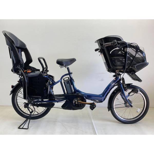 【電動アシスト自転車 中古】ヤマハ パスキス 色：ブルー 20インチ 12.3Ah バッテリー 充電...