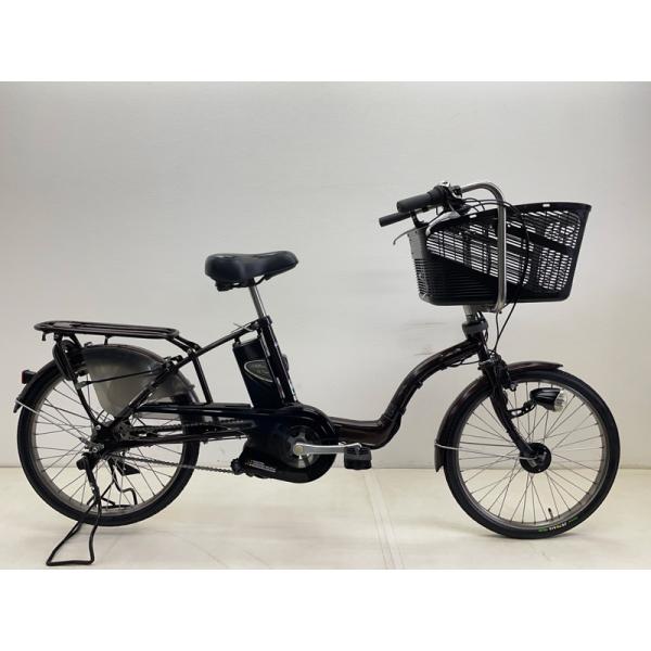 【電動アシスト自転車 中古】パナソニック ギュットミニ 色：ブラウン 20インチ 8.9Ah バッテ...