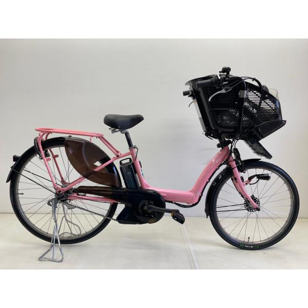 【電動アシスト自転車 中古】ヤマハ パスキス 色：ピンク 26インチ 12.3Ah バッテリー 充電...