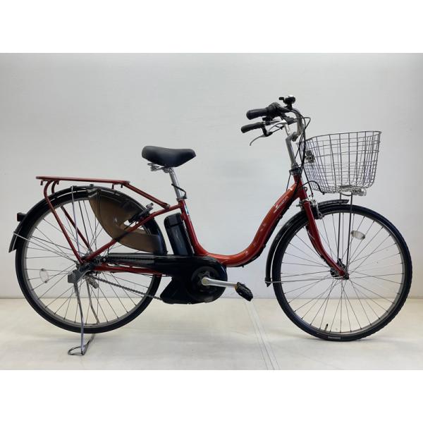 【電動アシスト自転車 中古】ヤマハ パスナチュラ 色：オレンジ 26インチ 8.9Ah バッテリー ...