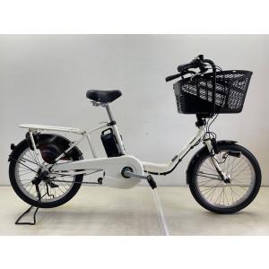 【電動アシスト自転車 中古】パナソニック ギュット 色：ホワイト 20インチ 8.0Ah バッテリー 充電器付※西濃運輸支店止め配送商品