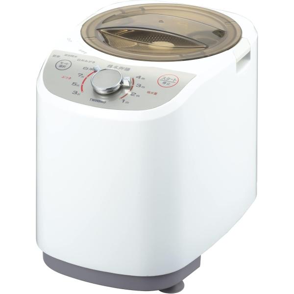 精米器 コンパクト 精米御膳 TWINBIRD ホワイト MR-E520W