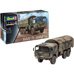 ドイツレベル 1/35 ドイツ陸軍 MAN 7t Milgl トラック プラモデル 03291｜techno-hobby-center