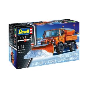 ドイツレベル 1/24 ウニモグ U1300L 除雪車 プラモデル 07438｜techno-hobby-center