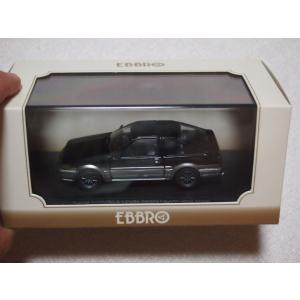 1/43 トヨタ カローラ レビン 1600GTV with alloy wheel ブラック/シルバー 45187 エブロ ebbro｜techno-hobby-center