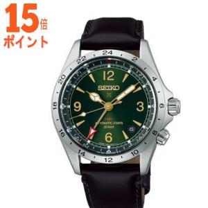 セイコー (国内正規品)プロスペックス Alpinist メカニカル GMT自動巻き(手巻きつき) ...