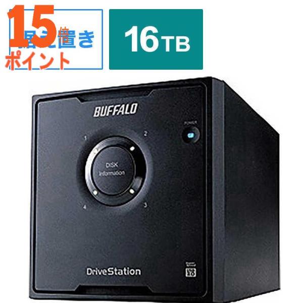 BUFFALO 外付けHDD ブラック [据え置き型 16TB] HD-QL16TU3R5J 15倍...