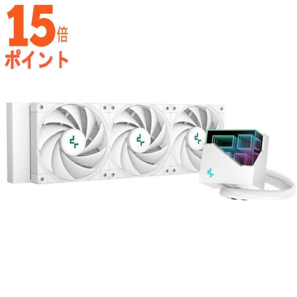 3個セット Deepcool 水冷一体型CPUクーラー LT720 WH R-LT720-WHAMN...