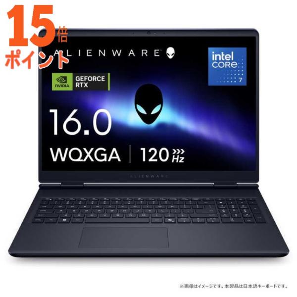 15倍ポイント DELL デル ゲーミングノートパソコン Alienware 16 Aurora [...
