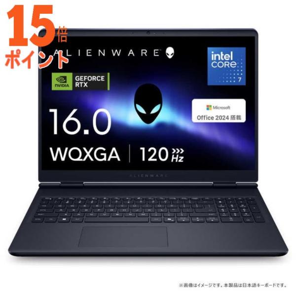 15倍ポイント DELL デル ゲーミングノートパソコン Alienware 16 Aurora [...