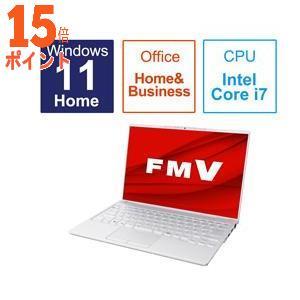 ノートパソコン FMV LIFEBOOK UH90H1 シルバーホワイト FMVU90H1W ［14...