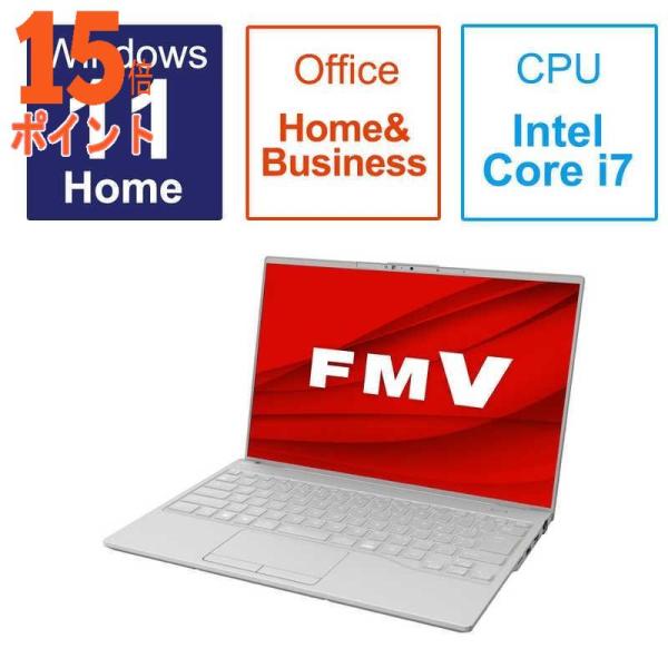 富士通 FUJITSU ノートパソコン FMV LIFEBOOK UH90H1 フロストグレー  F...