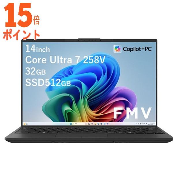 15倍ポイント FUJITSU｜富士通 ノートパソコン FMV Note Uシリーズ UA-K1 ピ...