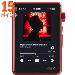 HiBy デジタルオーディオプレイヤー(レッド) Music R3 II RED 15倍ポイント